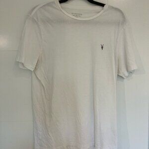 All Saints 100% Cotton Tee Regular Fit - White
